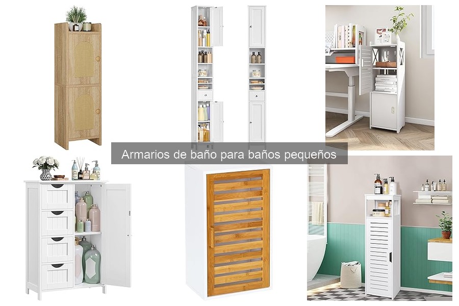 ¿Cuál es el mejor material para un armario de baño pequeño?