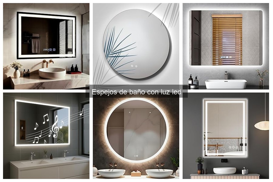 ¿Cuánto cuesta un espejo de baño con luz LED? Precios y ofertas