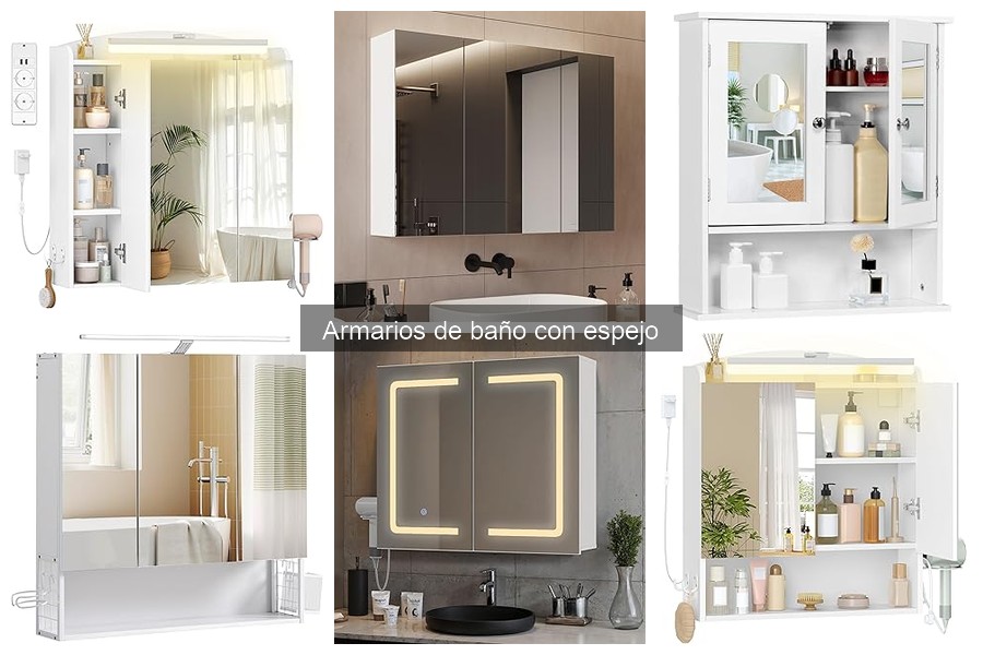 ¿Cuánto pesa un armario de baño con espejo? Descúbrelo aquí