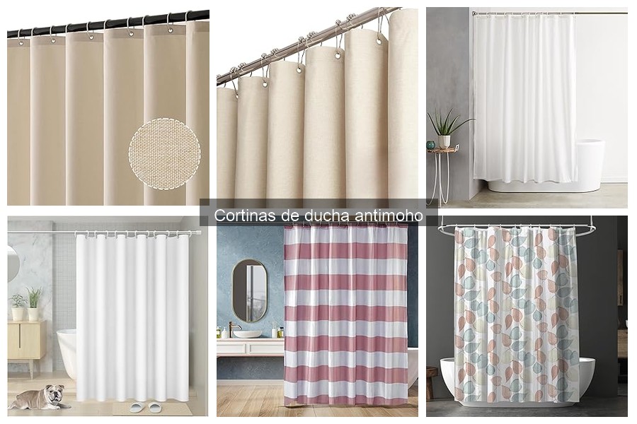 Cuidados y Mantenimiento de Cortinas de Ducha Antimoho