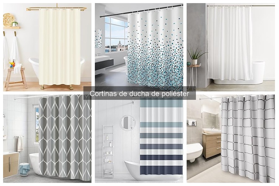 Cuidados y Mantenimiento de Cortinas de Ducha de Poliester