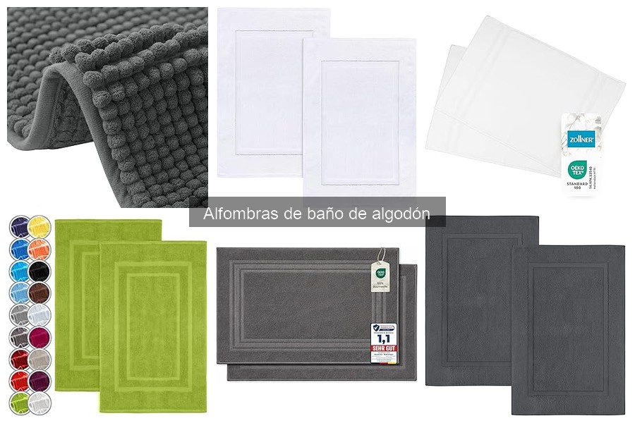 Descubre las Ventajas de las Alfombras de Baño de Algodón
