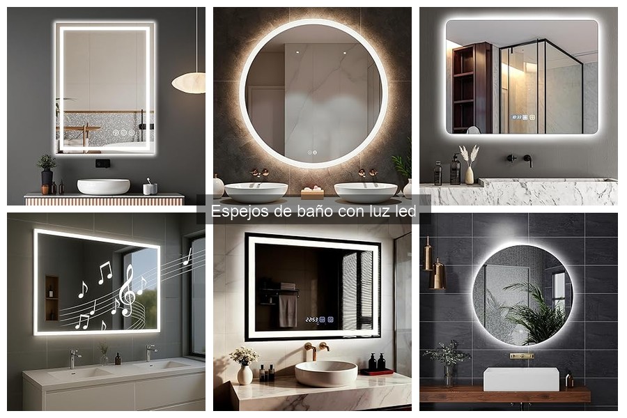Descubre los Espejos de Baño con Luz LED: Beneficios y Características