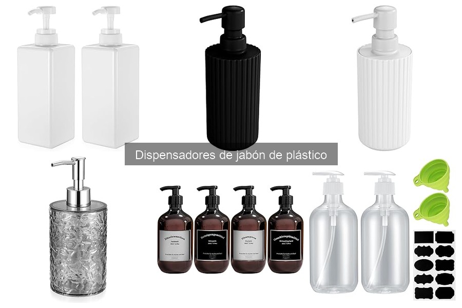 Descubre qué es un dispensador de jabón de plástico