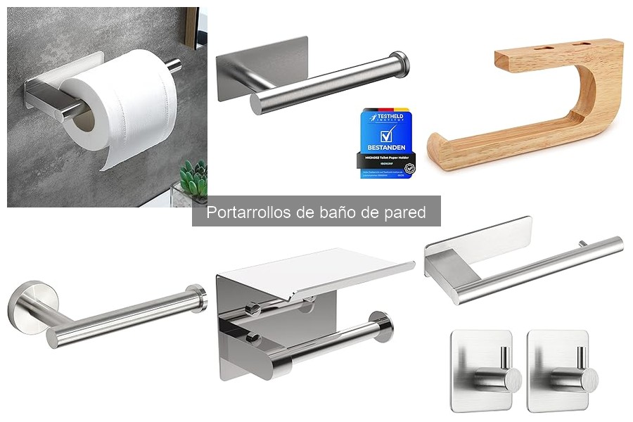 Descubre qué es un portarrollos de baño de pared
