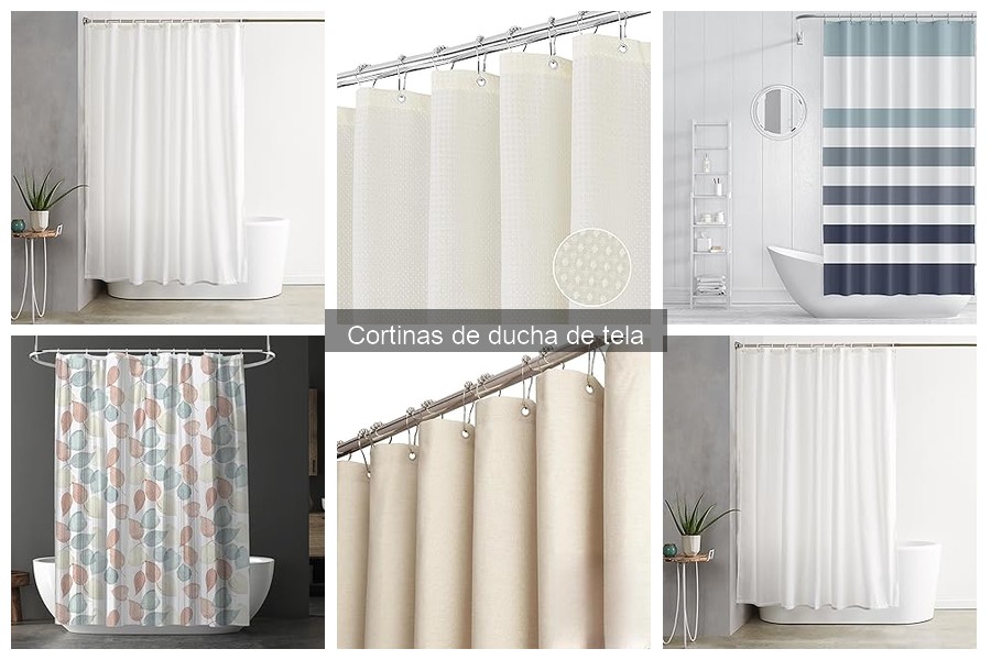 Descubre qué son las cortinas de ducha de tela y sus ventajas