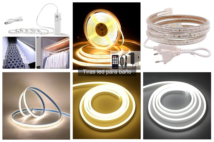 Descubre qué son las tiras LED para baño y sus beneficios