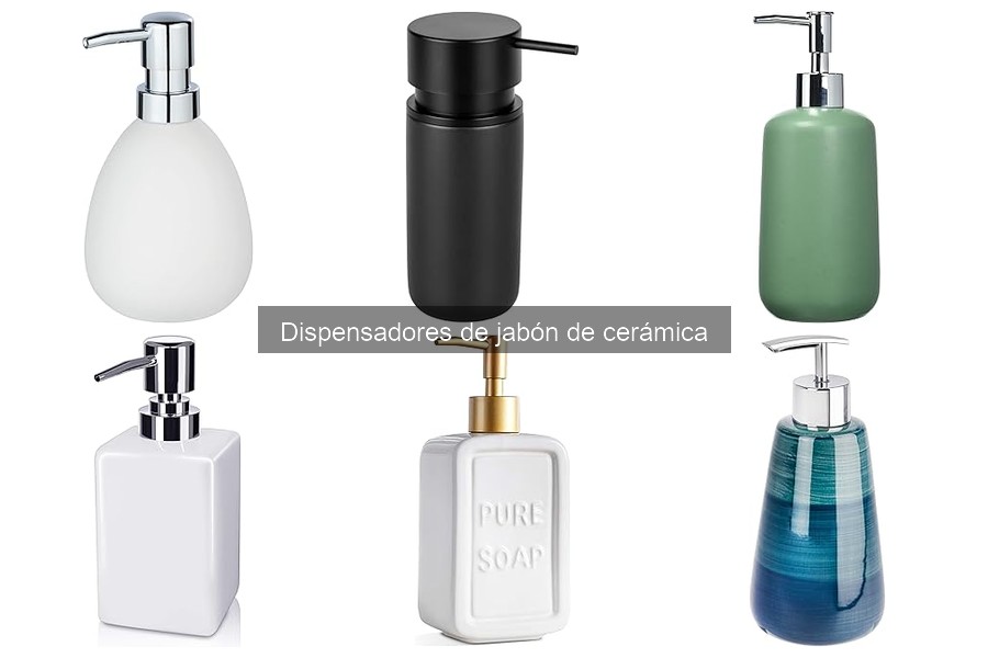 Dispensadores de jabón de cerámica: ¿son ecológicos?