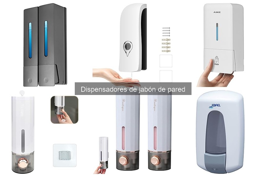 Dispensadores de Jabón de Pared: ¿Qué Son y Usos?