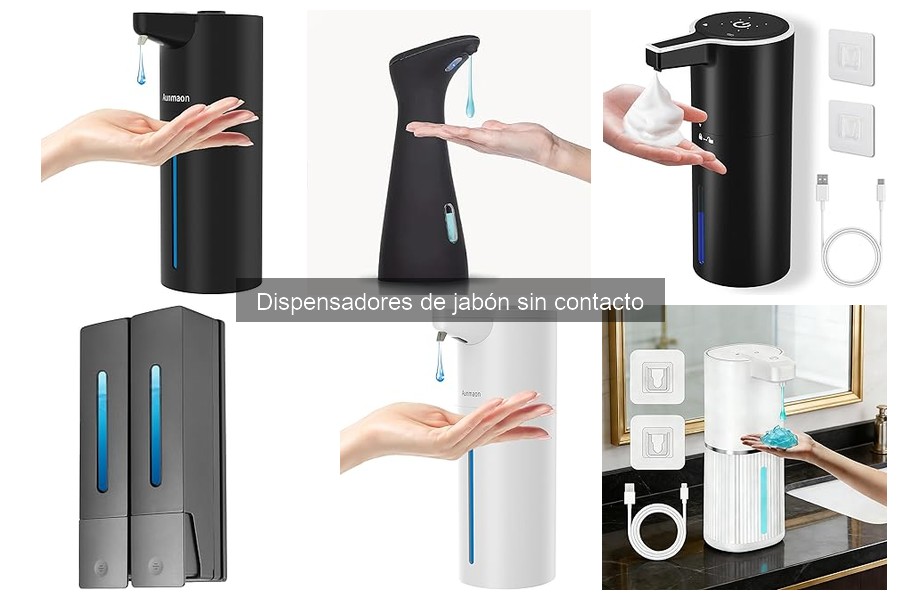 Dispensadores de Jabón Sin Contacto para Oficinas y Negocios