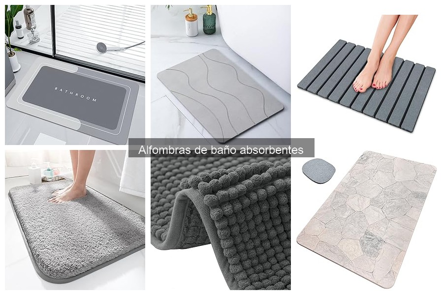 Dónde comprar alfombras de baño absorbentes de calidad