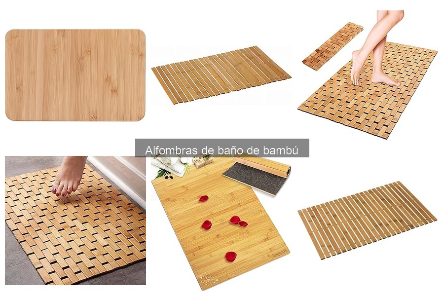 Dónde comprar alfombras de baño de bambú online