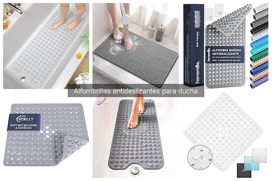 Dónde comprar alfombrillas antideslizantes para ducha online