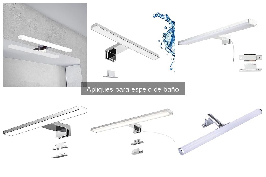 Dónde comprar apliques para espejo de baño: Mejores opciones