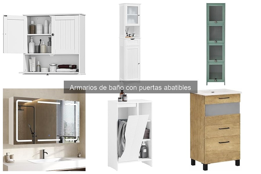 Dónde Comprar Armarios de Baño con Puertas Abatibles