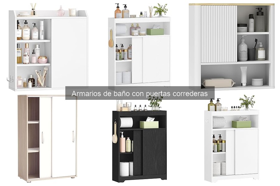 Dónde comprar armarios de baño con puertas correderas