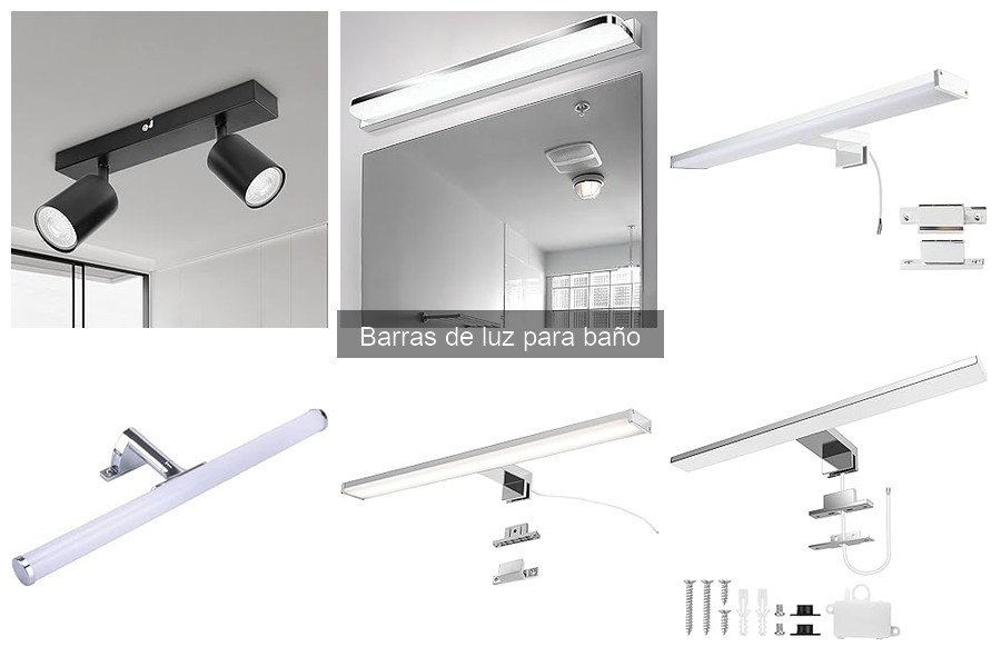 Dónde comprar barras de luz para baño: ofertas y opciones
