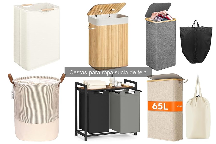 Dónde comprar cestas para ropa sucia de tela: guía completa