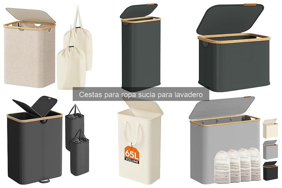 Dónde comprar cestas para ropa sucia económicas