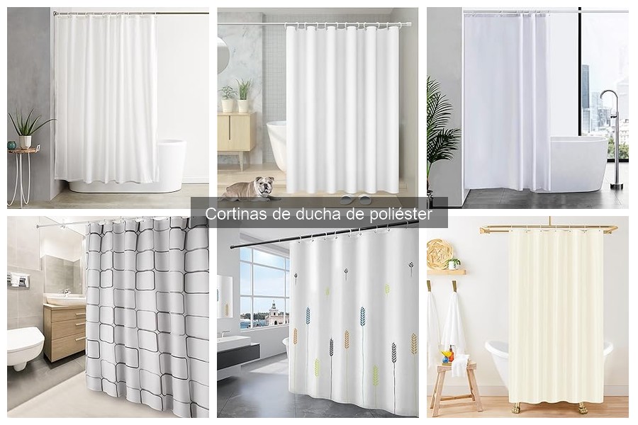 Dónde comprar cortinas de ducha de poliéster a buen precio