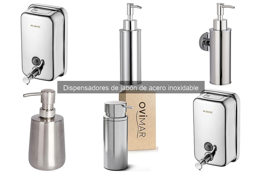 Dónde comprar dispensadores de jabón de acero inoxidable