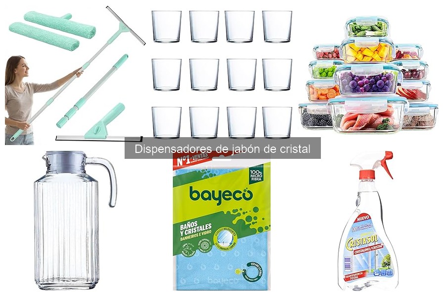 Dónde comprar dispensadores de jabón de cristal: opciones y tips