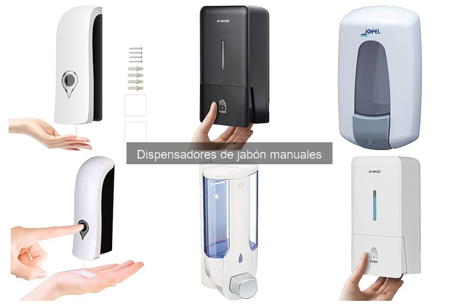 Dónde comprar dispensadores de jabón manuales al mejor precio