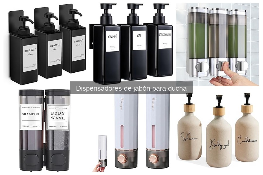Dónde comprar dispensadores de jabón para ducha a buen precio