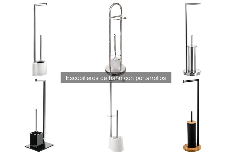 Dónde comprar escobilleros de baño con portarrollos a buen precio