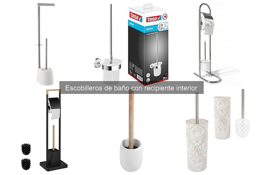 Dónde Comprar Escobilleros de Baño con Recipiente Interior