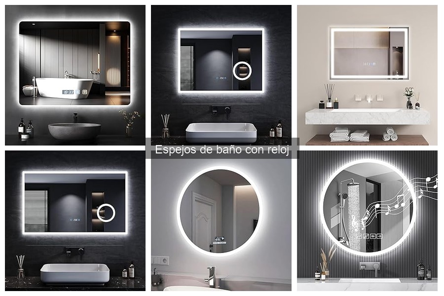 Dónde Comprar Espejos de Baño con Reloj: Opciones y Consejos