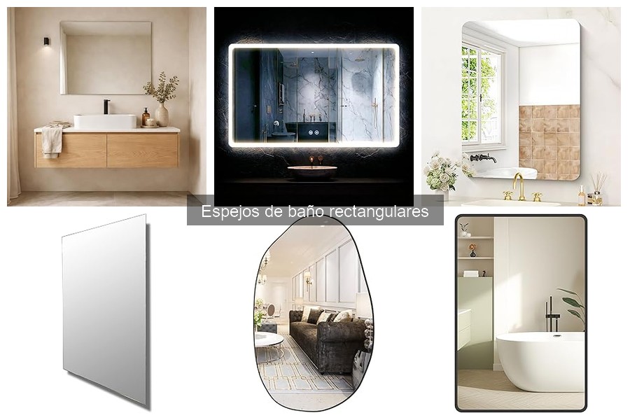 Dónde comprar espejos de baño rectangulares a buen precio