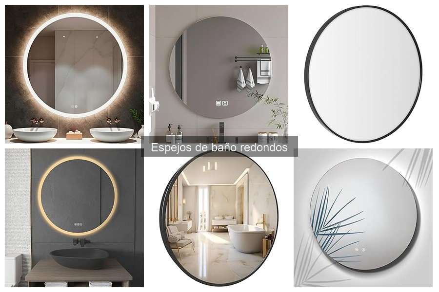Dónde comprar espejos de baño redondos a buen precio
