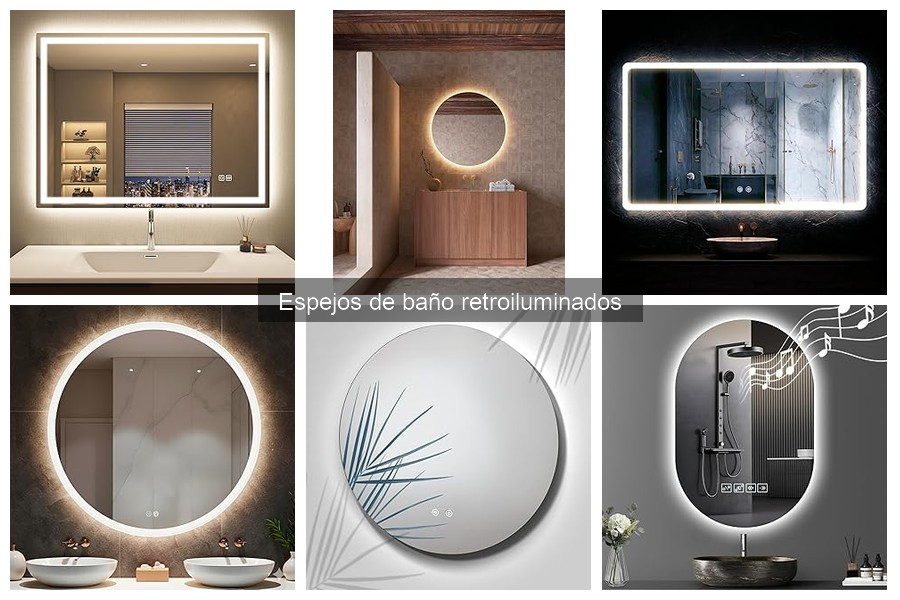 Dónde comprar espejos de baño retroiluminados a buen precio