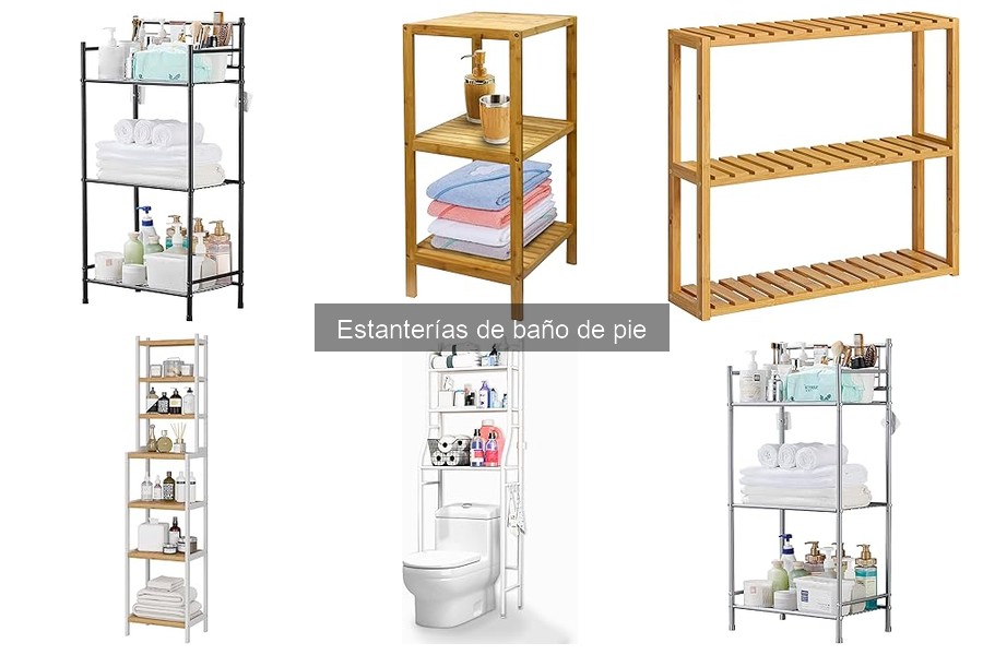 Dónde Comprar Estanterías de Baño de Pie: Mejores Opciones 2023