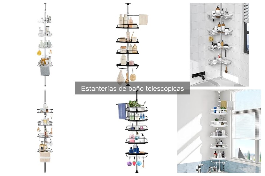 Dónde comprar estanterías de baño telescópicas online