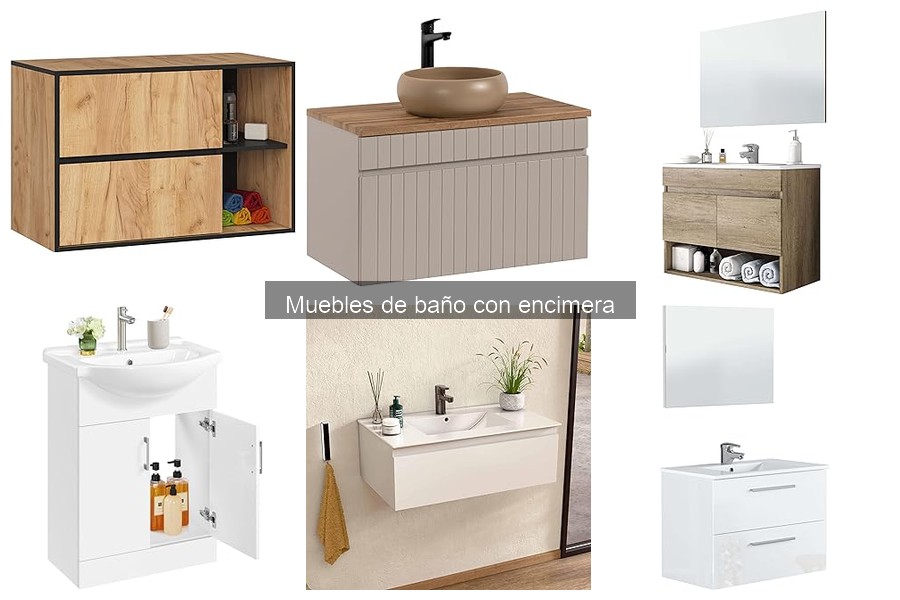 Dónde comprar muebles de baño con encimera: mejores tiendas y ofertas