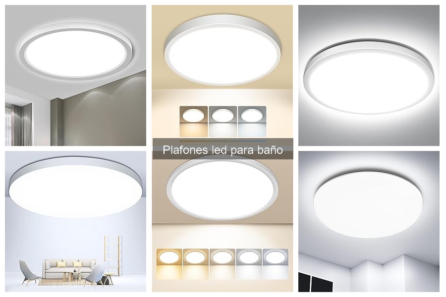 Dónde comprar plafones LED para baño y sus precios
