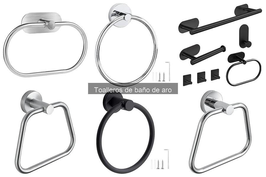 Dónde comprar toalleros de baño de aro: mejores tiendas y ofertas