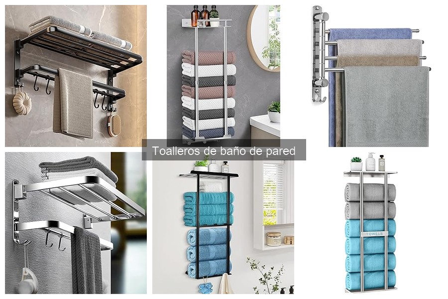 Dónde comprar toalleros de baño de pared al mejor precio
