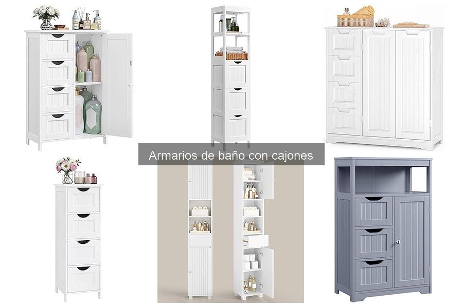 Efectos de la Humedad en Armarios de Baño con Cajones