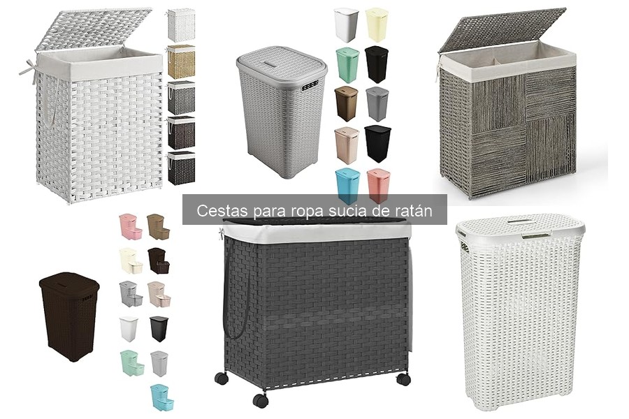 Errores comunes al comprar cestas para ropa sucia de ratán