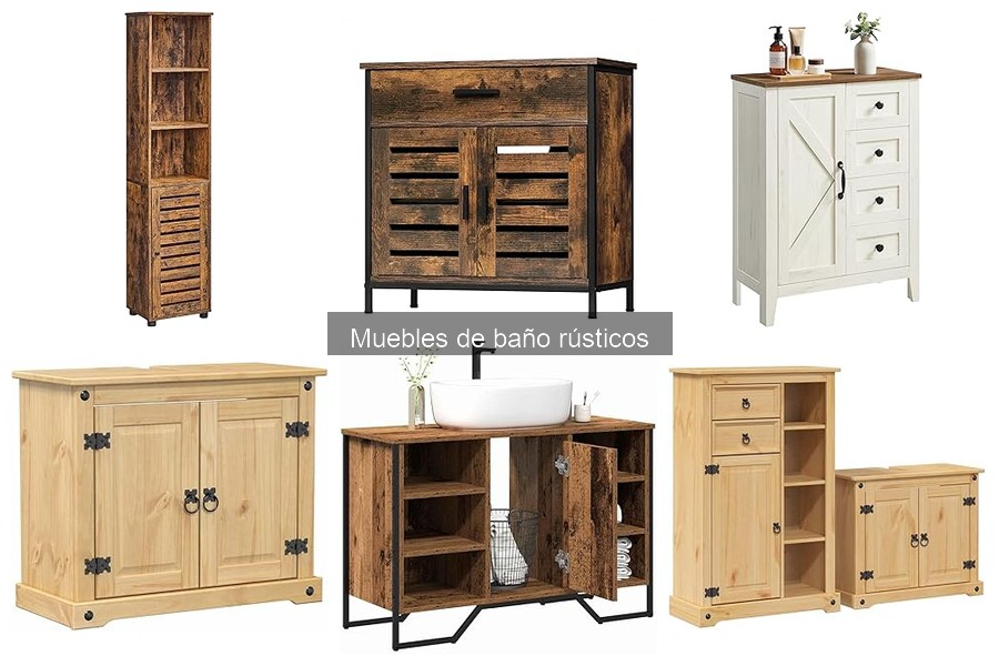 Errores comunes al comprar muebles de baño rústicos
