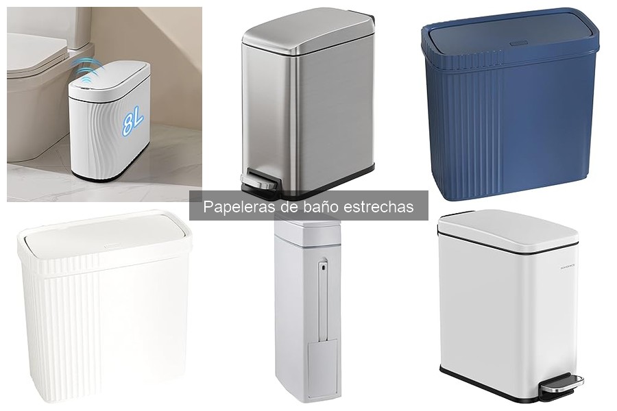 Errores comunes al comprar papeleras de baño estrechas