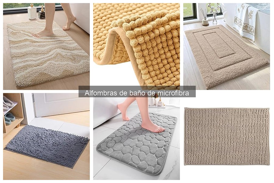 Errores comunes al elegir alfombras de baño de microfibra