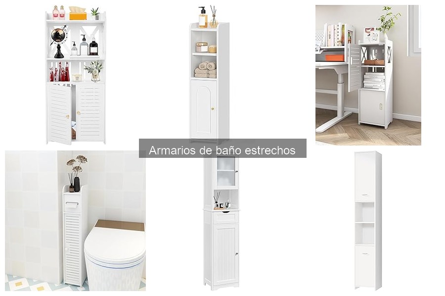 Errores comunes al elegir armarios de baño estrechos