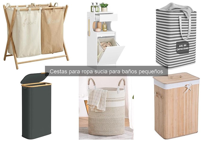 Errores comunes al elegir cestas para ropa sucia en baños pequeños