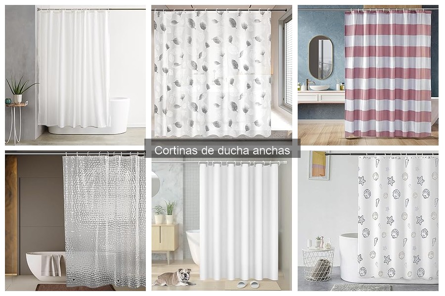 Errores comunes al elegir cortinas de ducha anchas