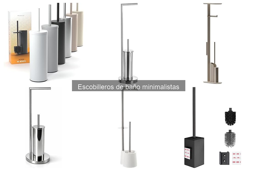 Errores comunes al elegir escobilleros de baño minimalistas