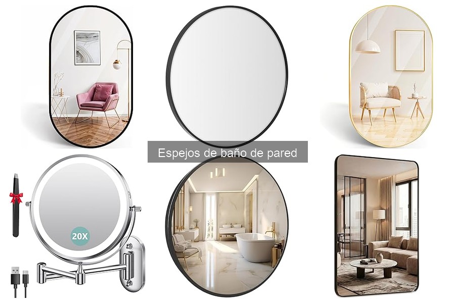 Errores comunes al elegir espejos de baño de pared